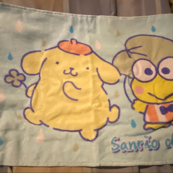 Sanrio Characters Long Hand Towel.  Keroppi, Pompompurin, and Pekkle - BNIB. - Picture 4 of 7